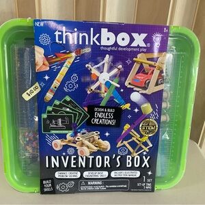 Think Box Inventor's Box:, Toys for 8 Years Old, Includes Storage Case & Wires